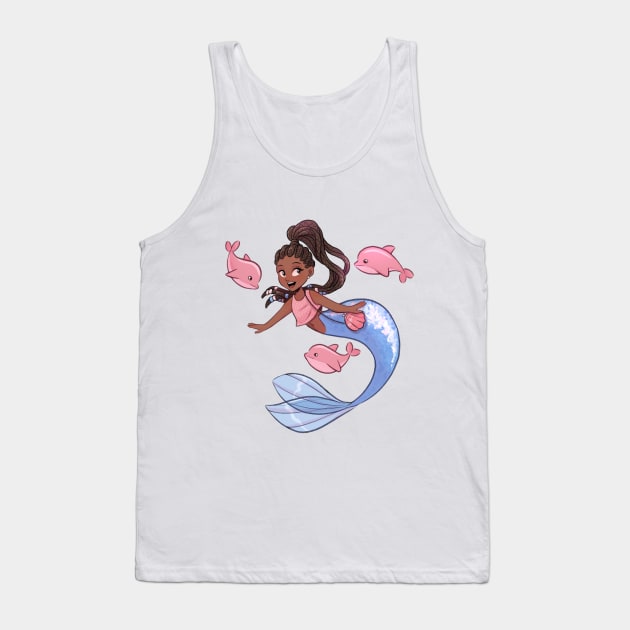 Mermaid Tank Top by Maki.artist